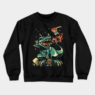 8-bit Tyranno Crewneck Sweatshirt